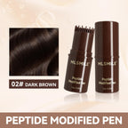 Close up of the dual brush and comb applicator tip