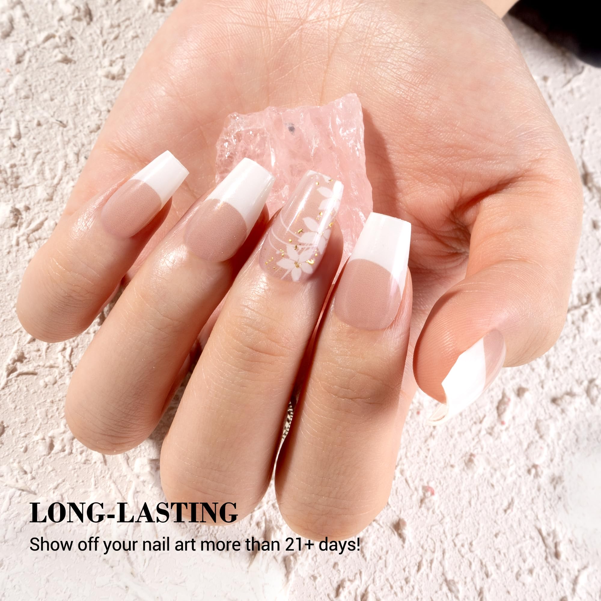 Step by step application of MelodySusie semi cured gel strips