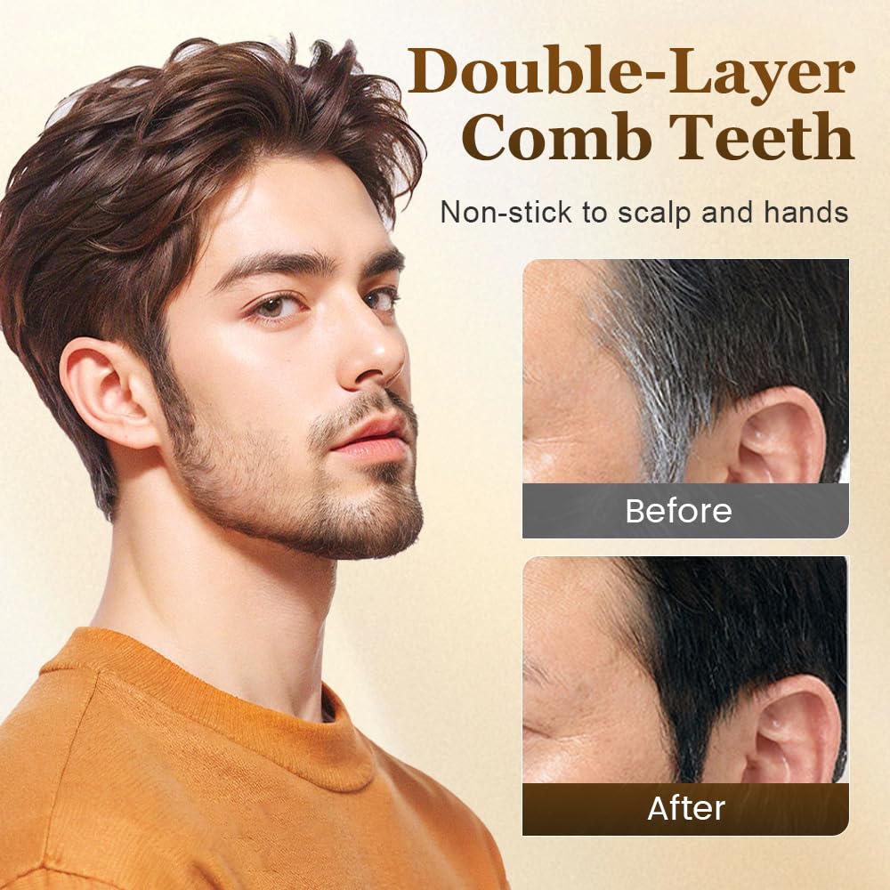 Waterproof hair color stick for home and travel use