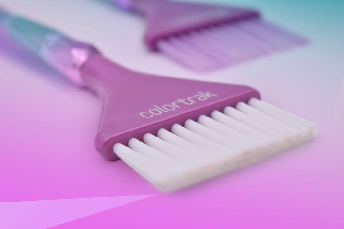Colortrak Aurora Collection metallic finish brushes