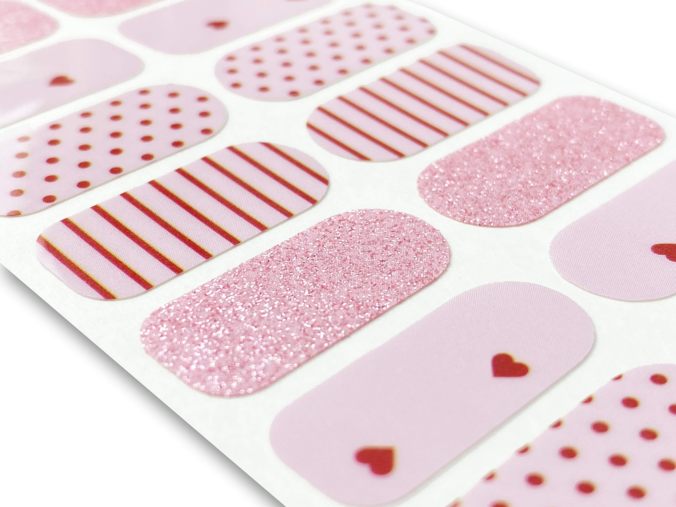 Tough Girls nail strips with application accessories and nail file