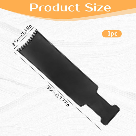 Professional black hair dye paddle for balayage