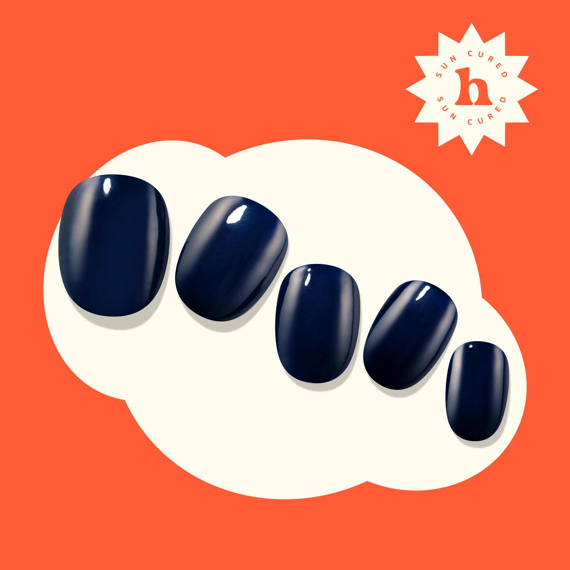 Comparison of Heyhae gel strips on short and long nails