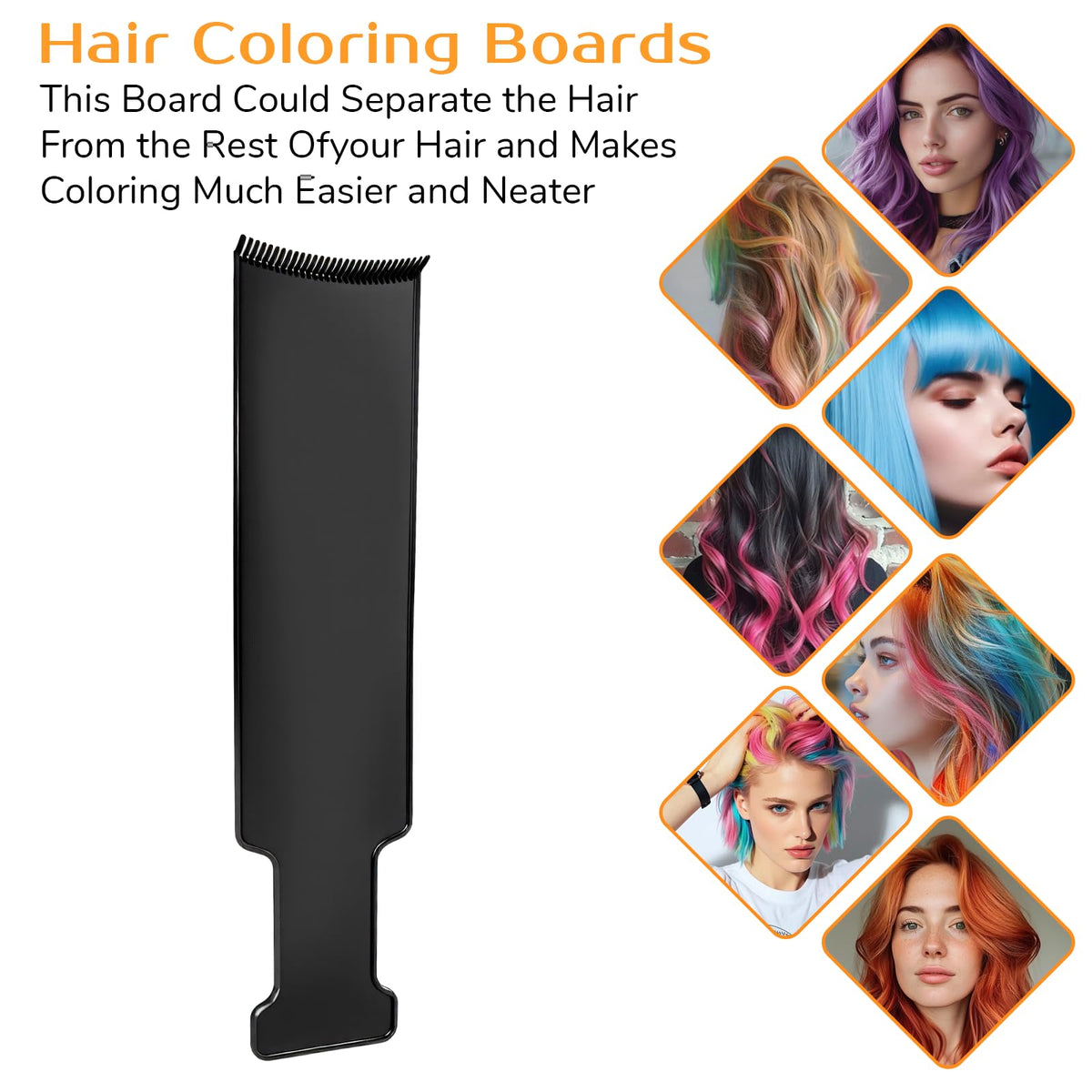 Durable plastic construction of balayage paddle