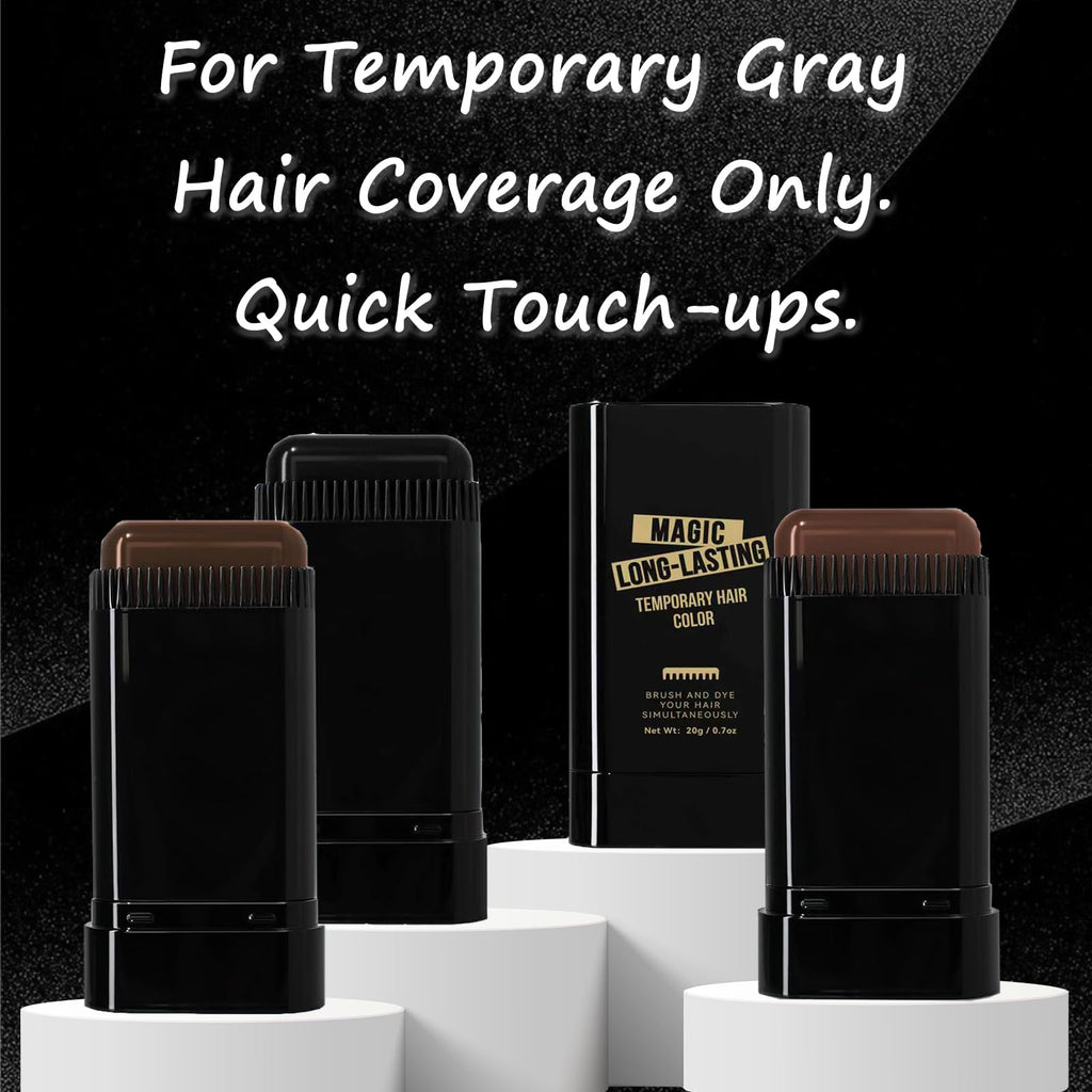 VishBin hair color stick showing compact portable design.