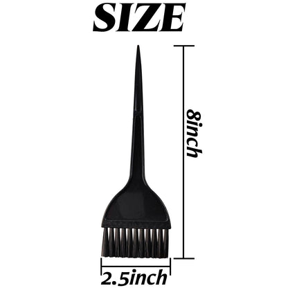 Close up of Yoohua hair coloring brush bristles