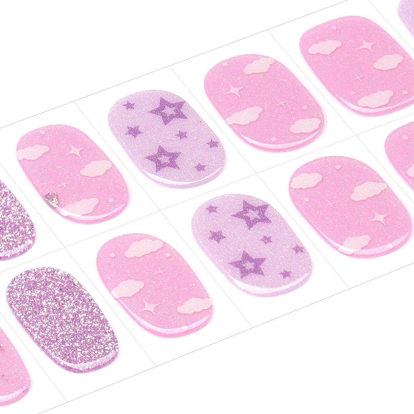 Danni & Toni peel and stick nail strips for kids