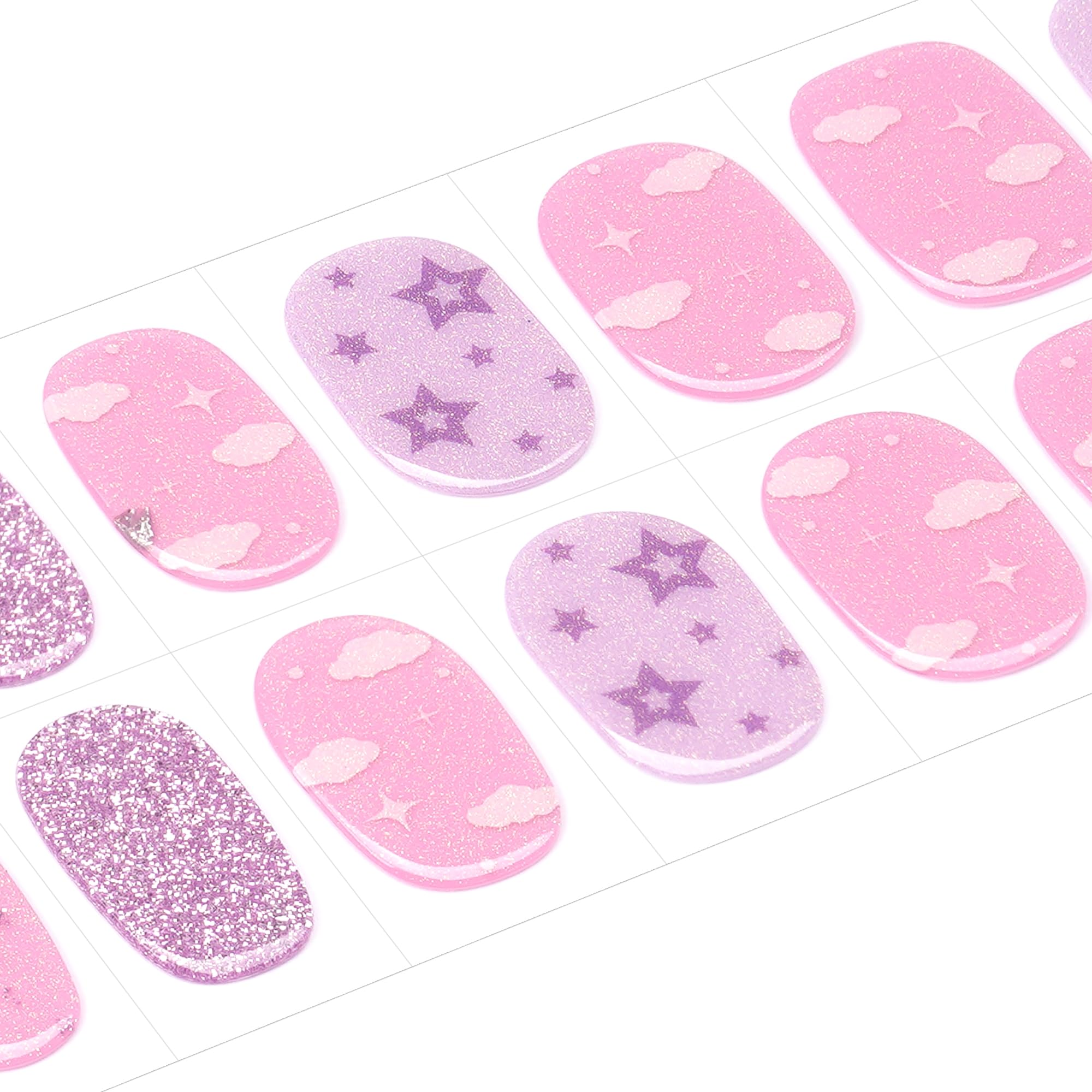 Danni & Toni peel and stick nail strips for kids
