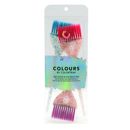 Ergonomic Colortrak hair coloring brushes for salon use