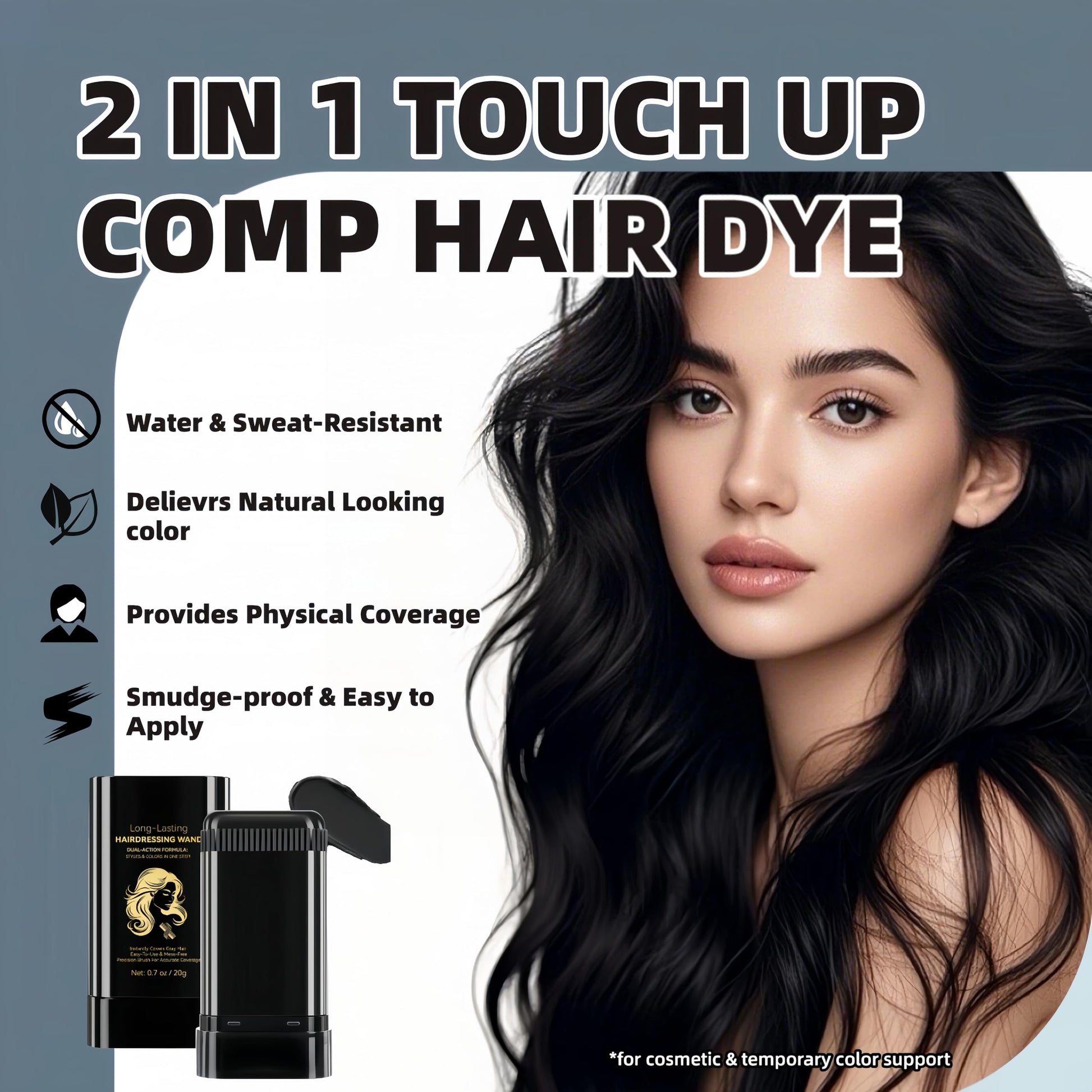 Labjd hair color stick precision brush applicator detail