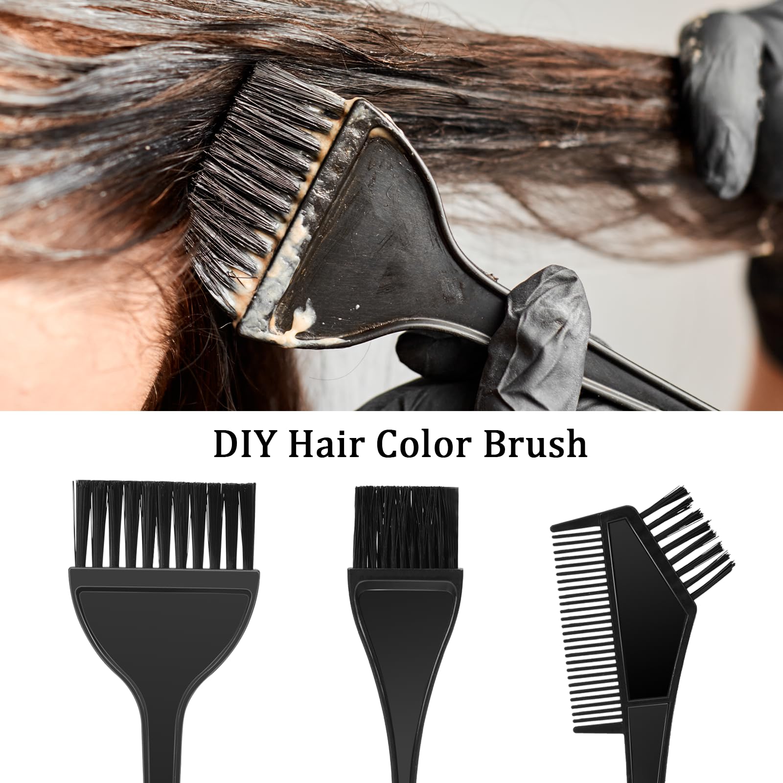 Professional salon hair coloring tools three piece kit