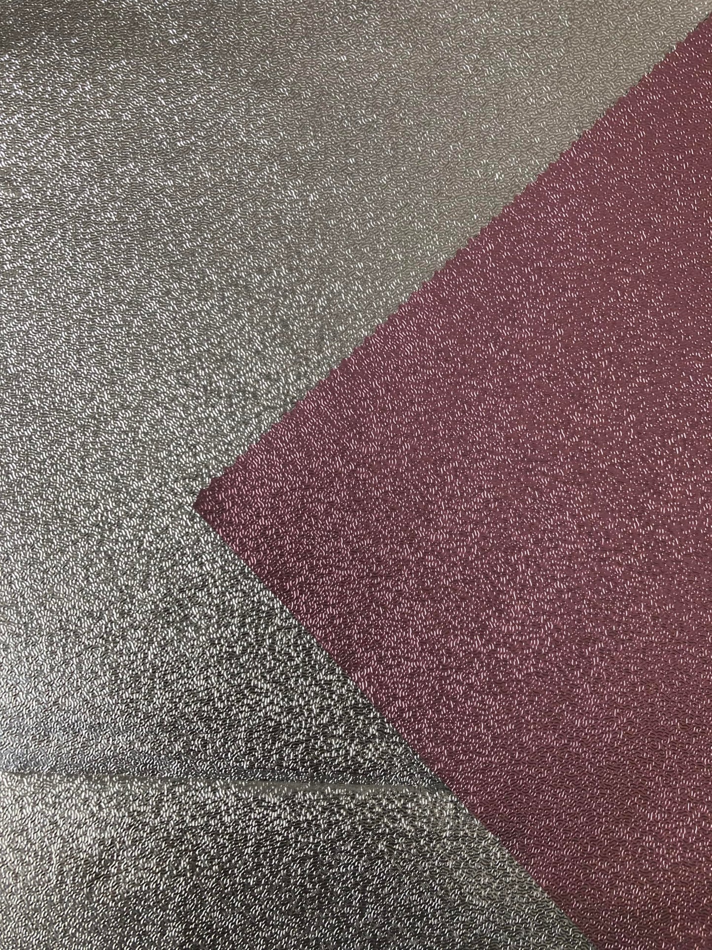 Close up of Pre ForFoil embossed texture for hair highlighting