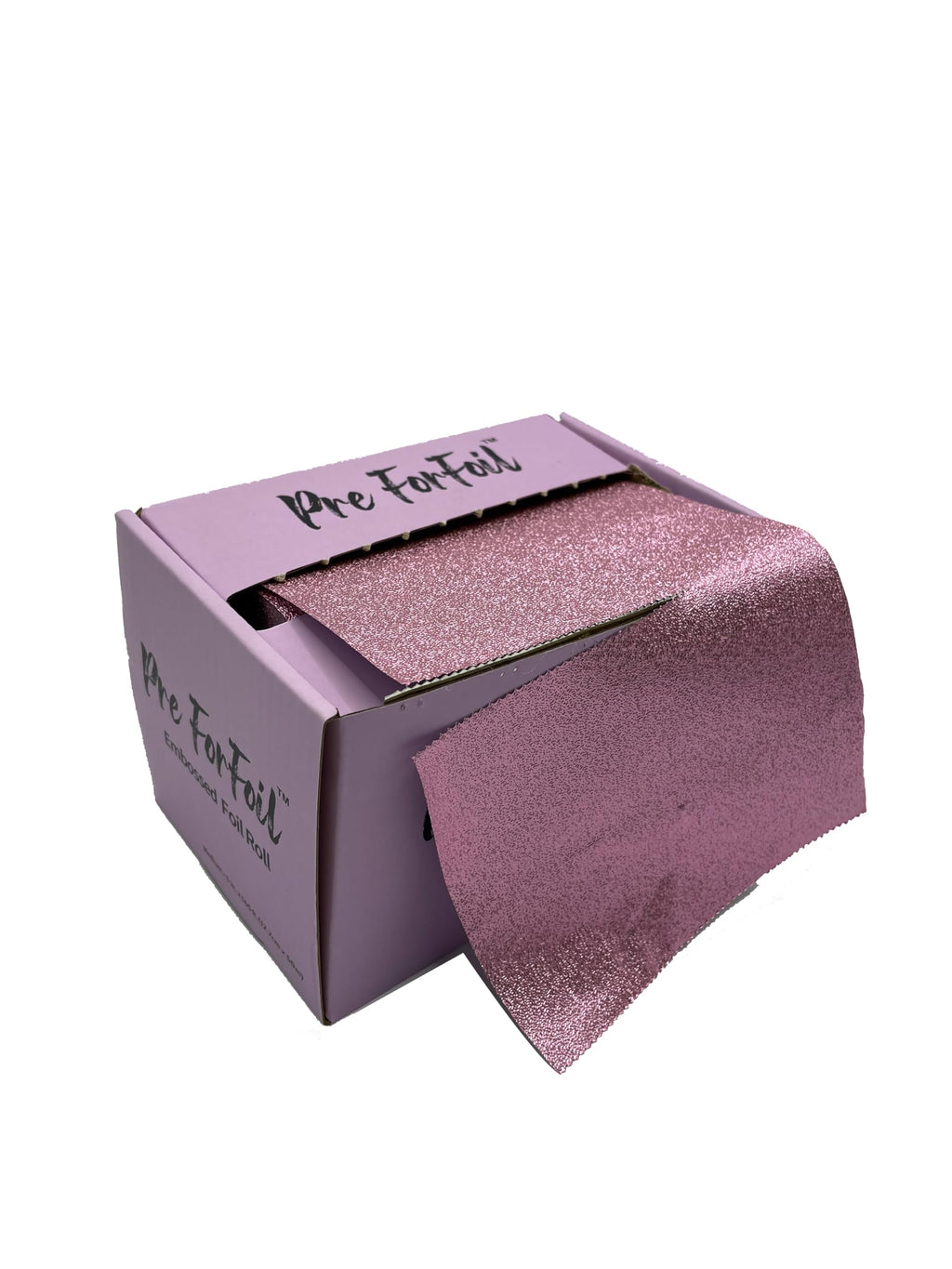 Professional pink hair foil roll for color application
