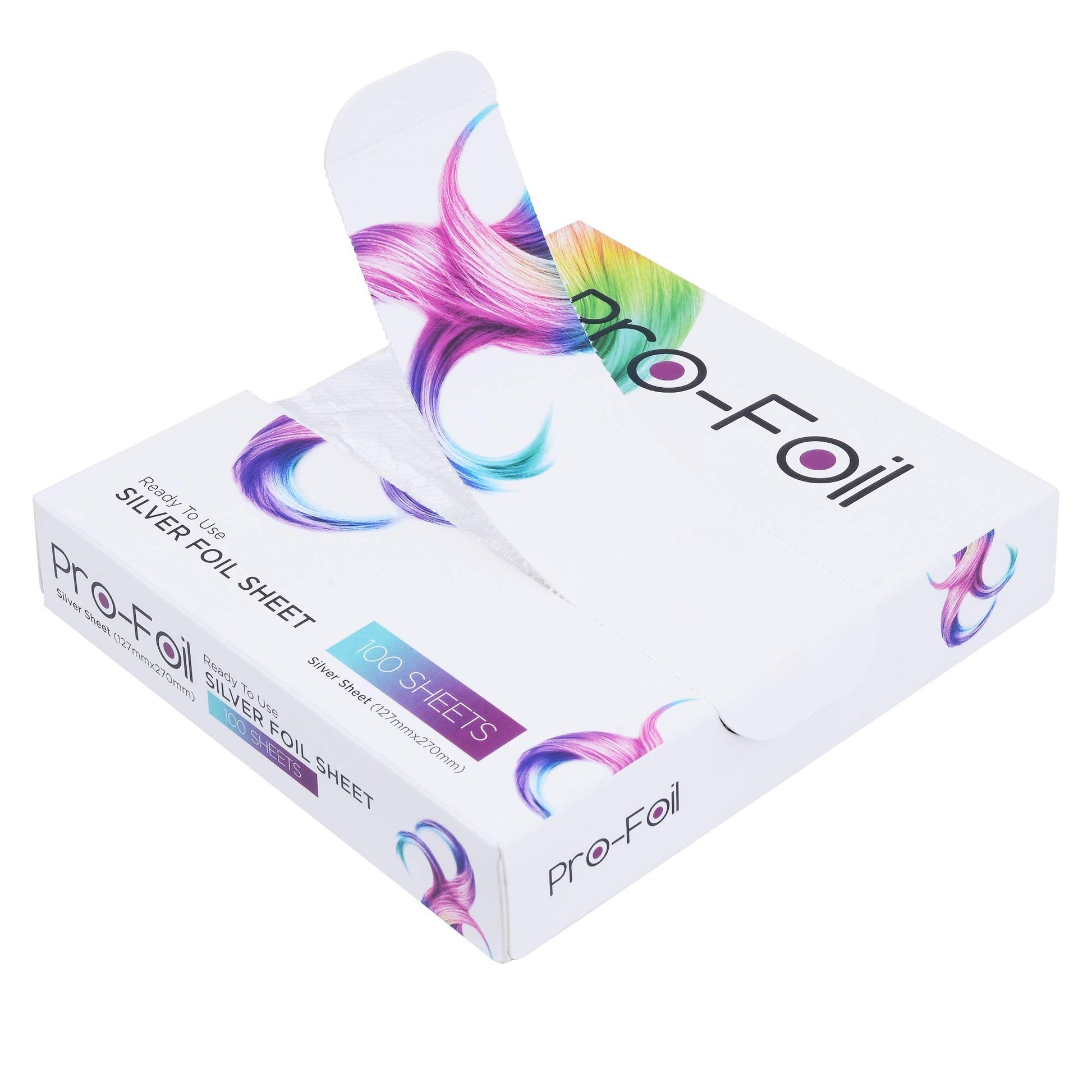 Just Home aluminium foil sheets in pop-up box