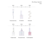 Ohora Pro Glossy Top Gel 10 milliliters full product setup