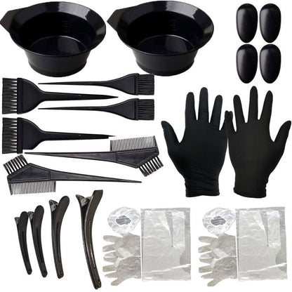 Reusable silicone cap for hair frosting and streaks