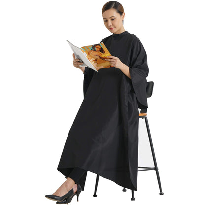 Smarthair haircut apron showing 54 by 62 inch size