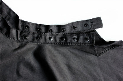 Smarthair salon cape hanging loop detail