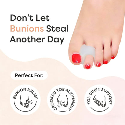 Pair of ZenToes gel separators between toes
