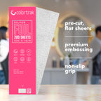 Side profile of Colortrak hair coloring foil box packaging