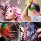User applying hair dye with Fadayunn highlight cap tool