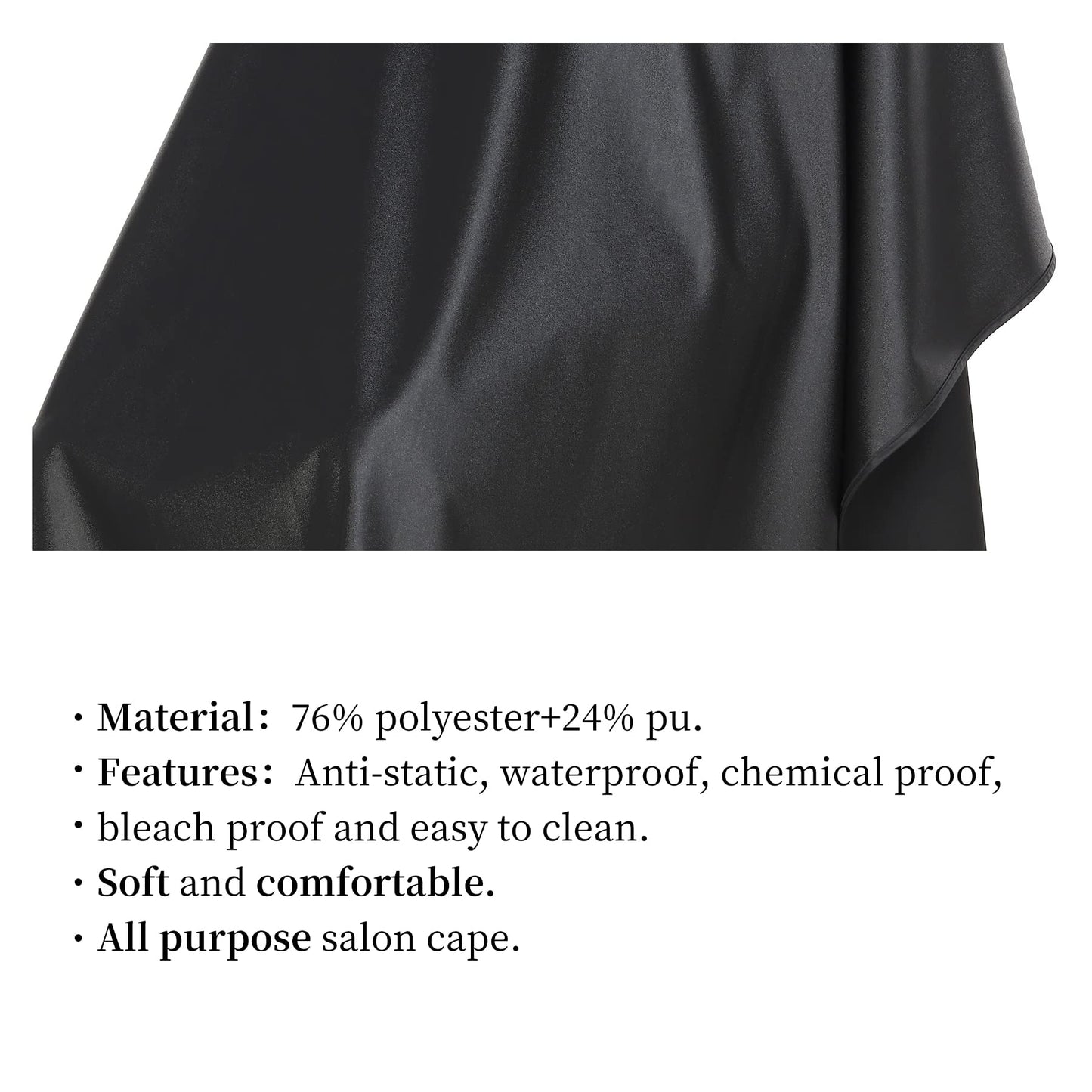 Perfehair waterproof salon cape for hair coloring