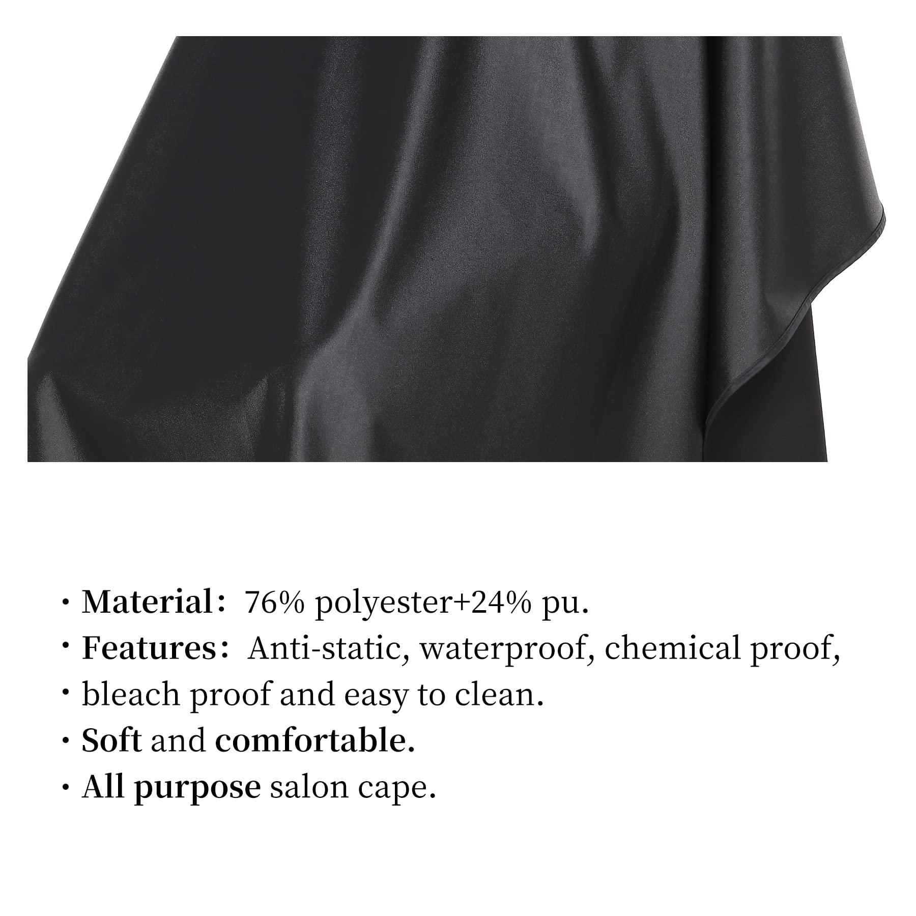Perfehair waterproof salon cape for hair coloring