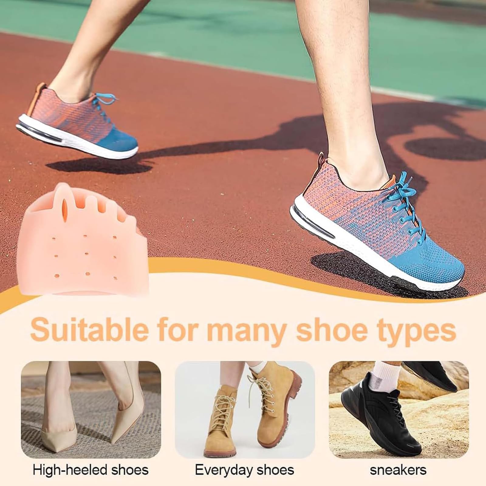 Weraeraw toe separator pair for men and women