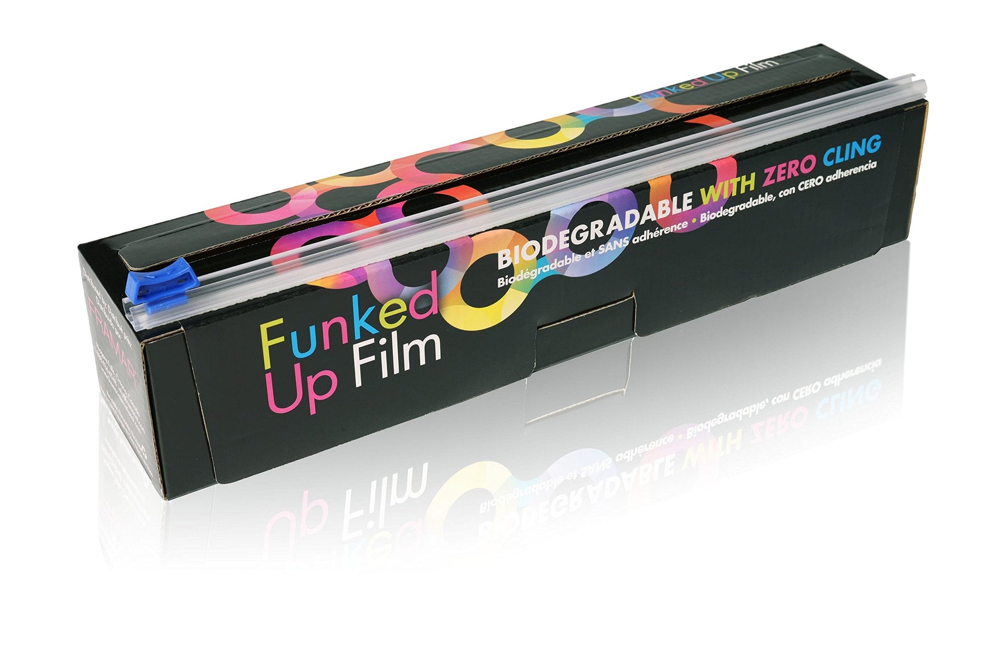 Framar balayage film roll with integrated cutting edge