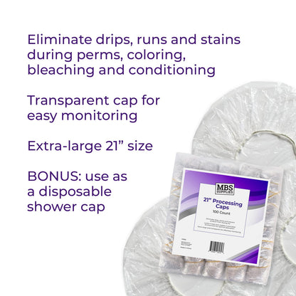 Diane hair treatment caps bulk pack showing elastic trim detail