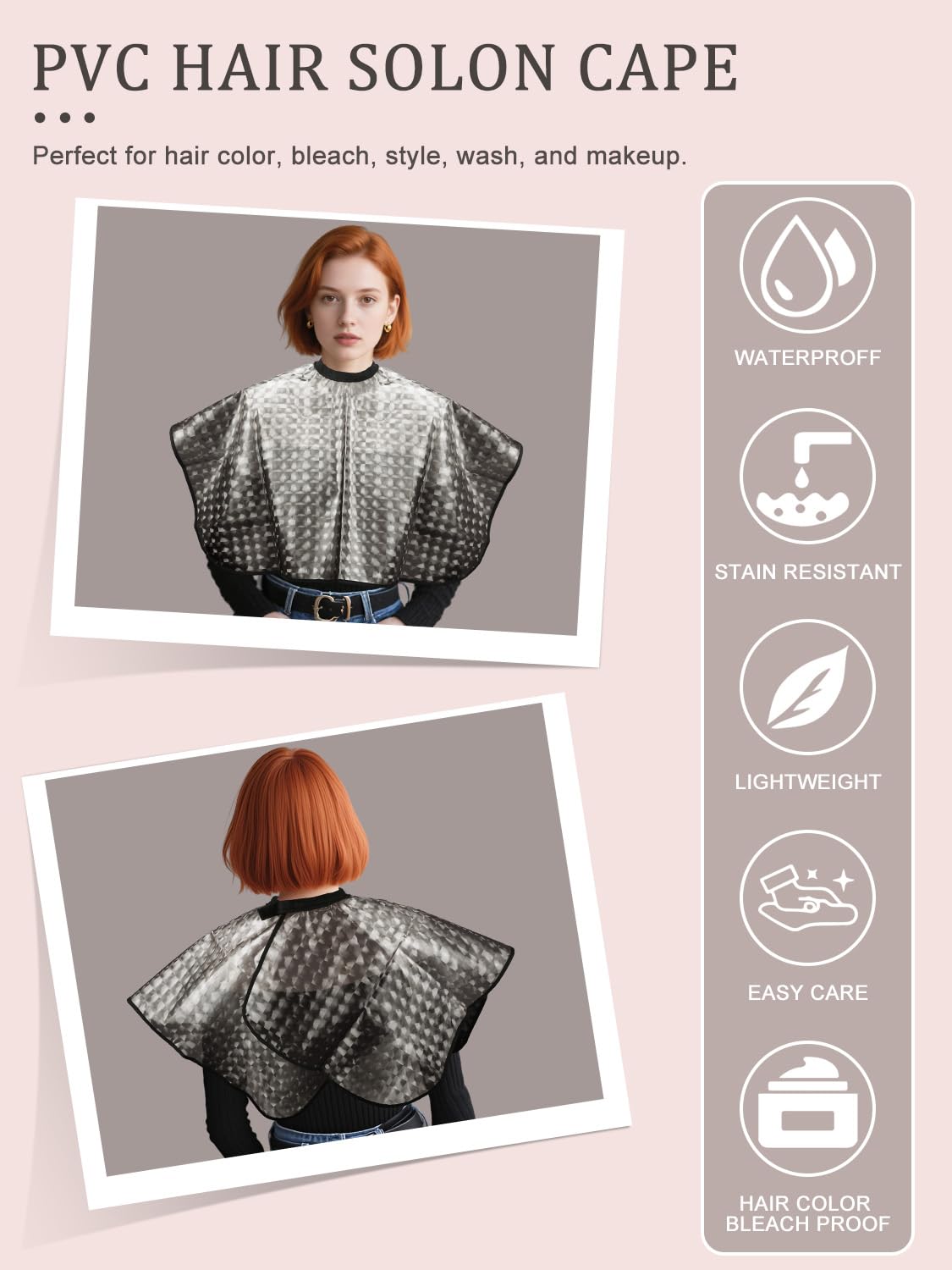 Metal hair clips for sectioning hair during dyeing