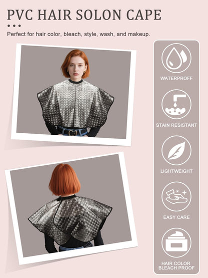 Metal hair clips for sectioning hair during dyeing
