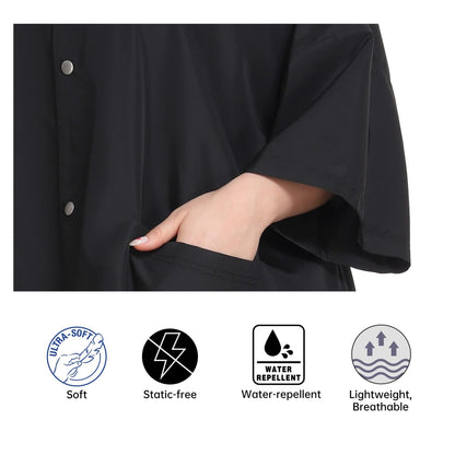 Perfehair professional gown with pockets for hair stylists