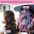 Adjustable tie straps on Bewudy hair coloring cap