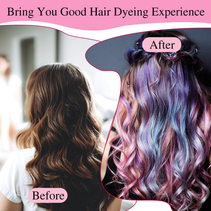 Adjustable tie straps on Bewudy hair coloring cap