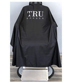 Close up of Tru Barber cape silicone neck collar design