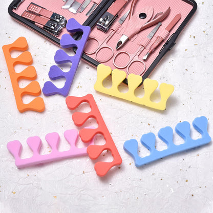 Professional salon toe separators in foam material