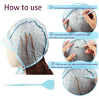 JFFX hair frosting kit with crochet needle tool