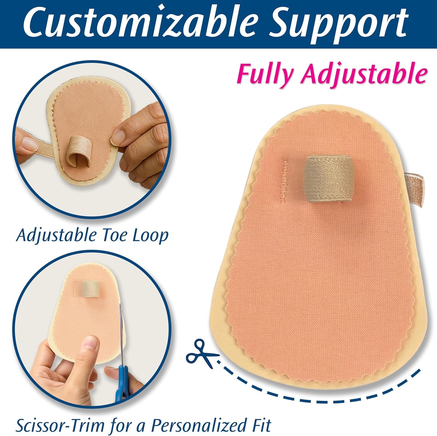 Pedifix foot care product foam cushion for comfort