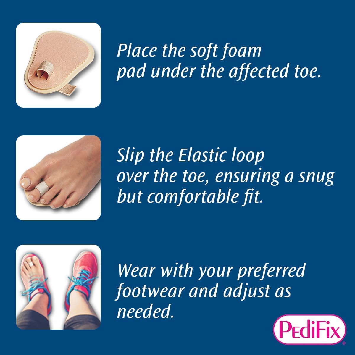 Pedifix one size fits most toe corrector
