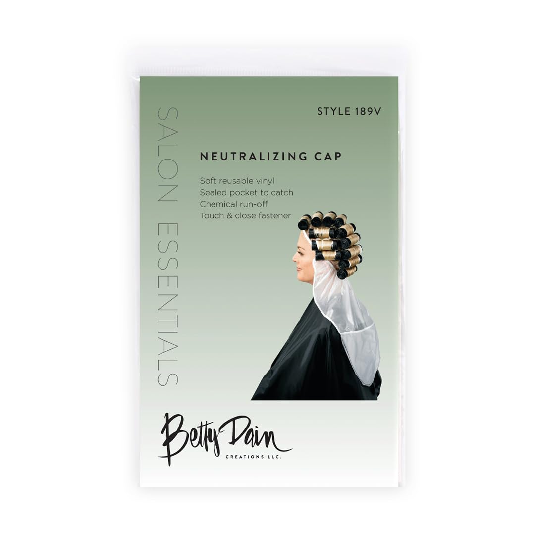 Top view of Betty Dain professional hair processing cap