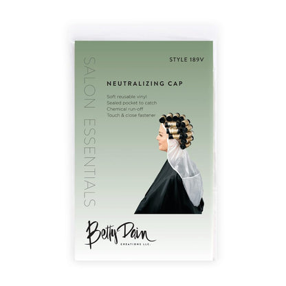 Top view of Betty Dain professional hair processing cap