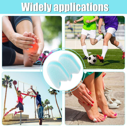 Mudder brand toe alignment cushions for men and women