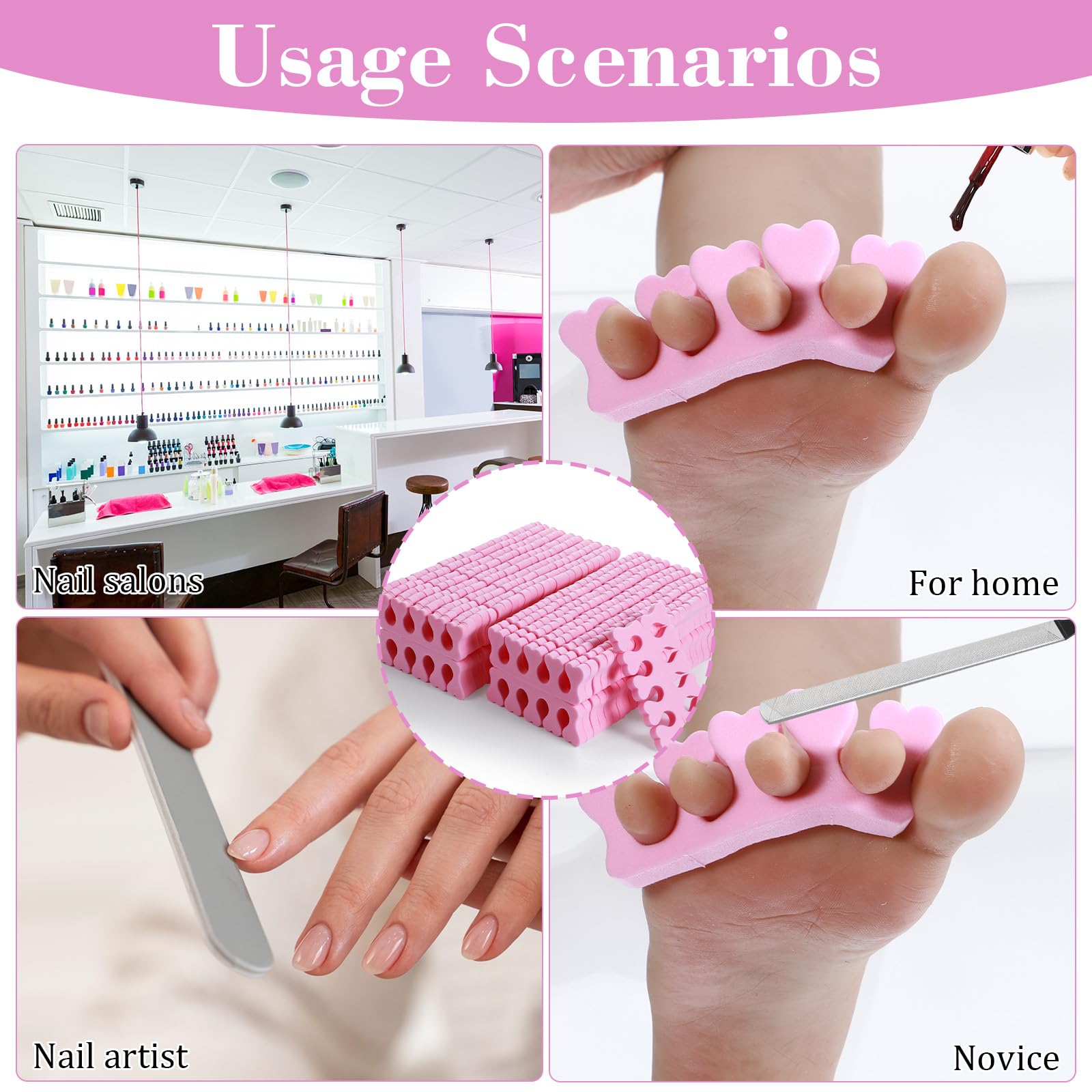 Agatige nail care accessories for preventing nail polish smudging