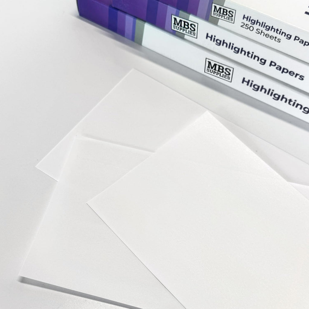 MBS Supplies professional hair painting paper roll alternative packaging layout