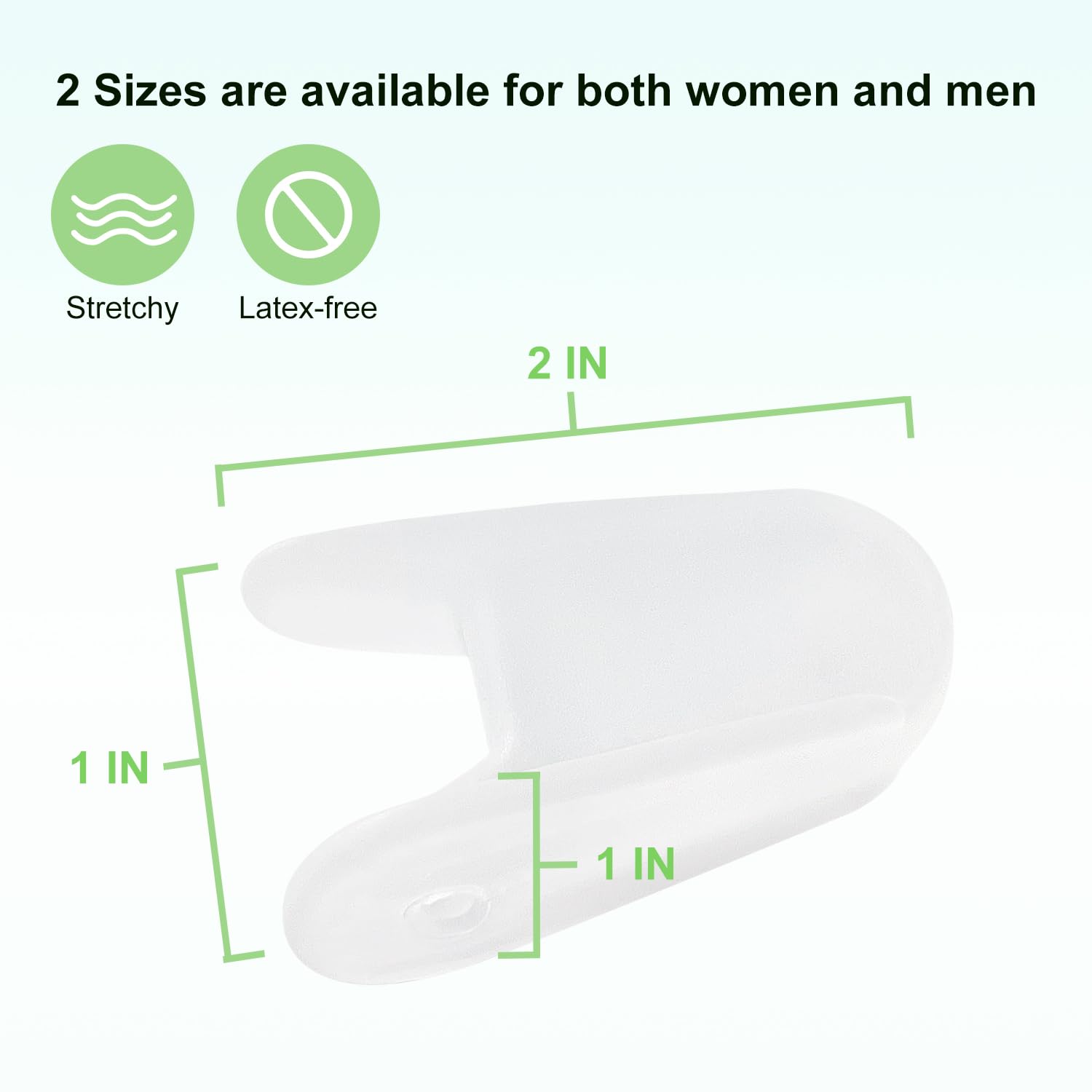 Niupiour 10 pack toe separators displayed for foot health