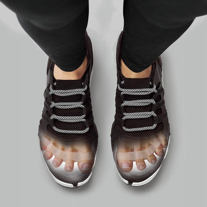 Side profile of Yogabody toe spreaders for yoga and running