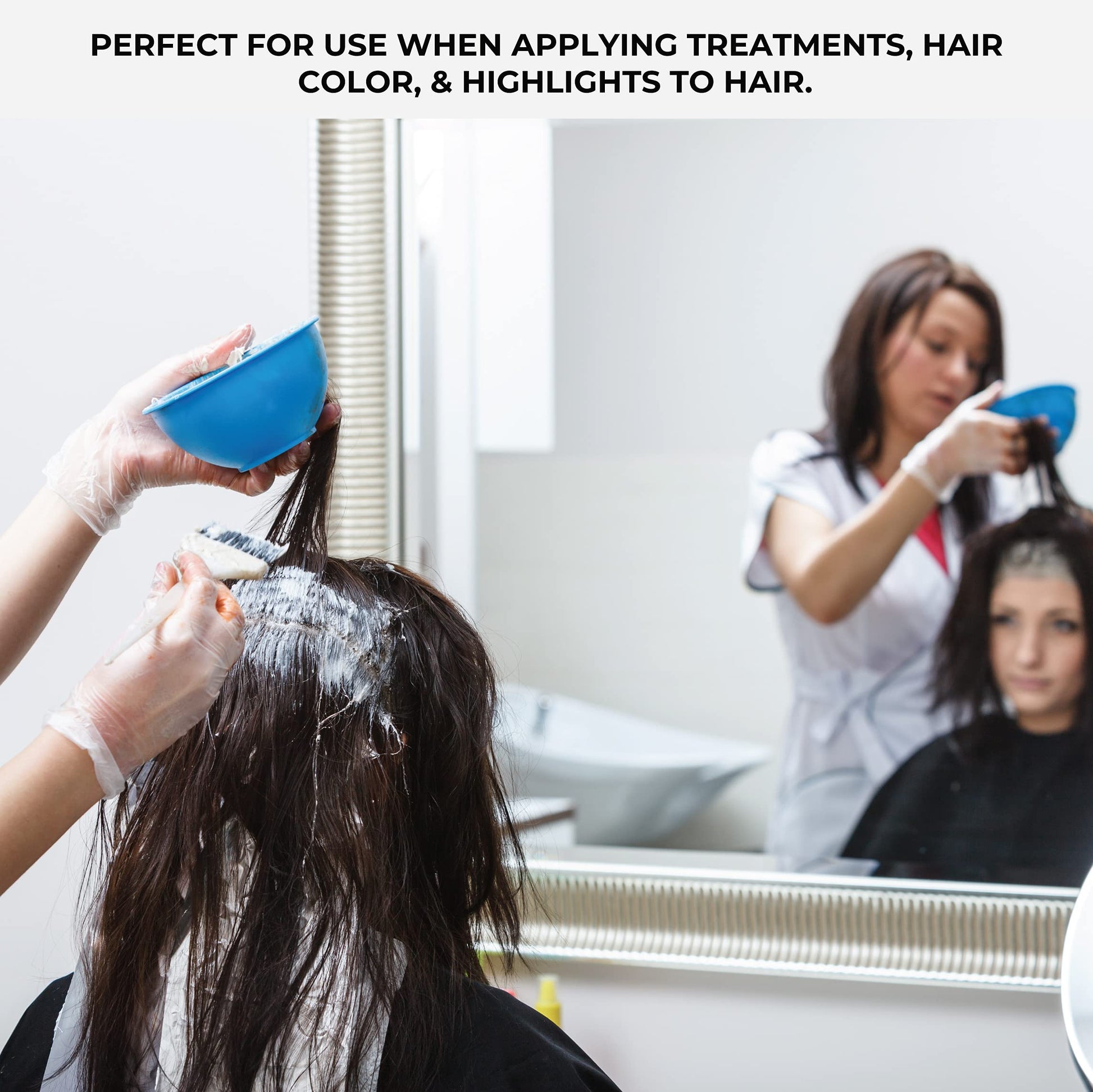 Professional hair cutting cape black