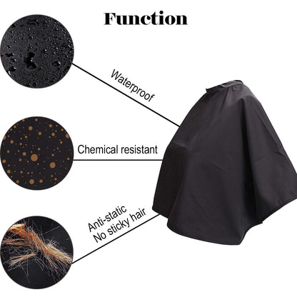 Noverlife waterproof makeup bib folded to show moisture-repellant fabric