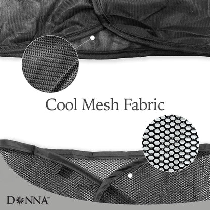 Donna satin hair protection cap for overnight use